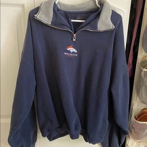 Vintage broncos pullover